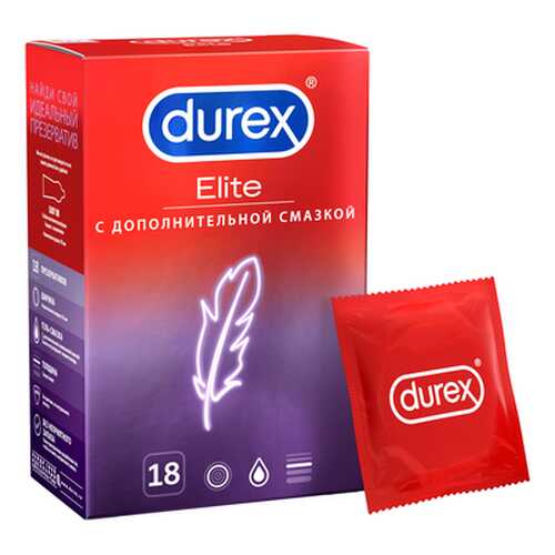 Презервативы Durex Elite 18 шт. в Эйвон