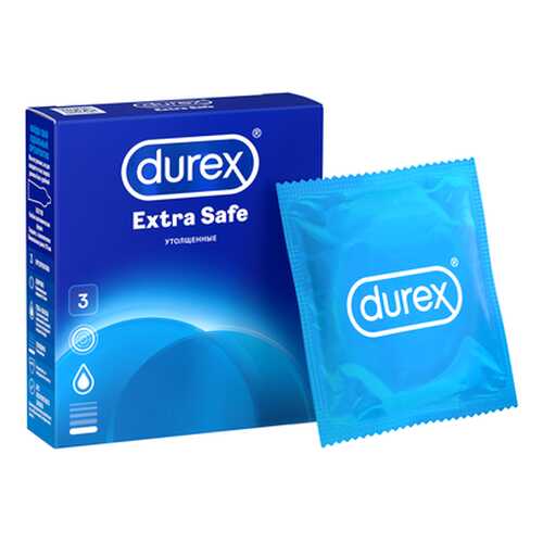 Презервативы Durex Extra Safe 3 шт. в Эйвон