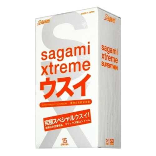 Презервативы Sagami Xtreme Superthin 15 шт. в Эйвон