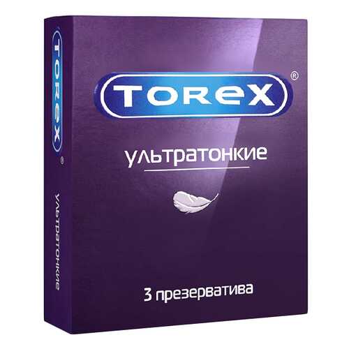 Презервативы Torex ультратонкие гладкие 3 шт. в Эйвон