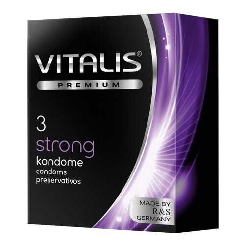 Презервативы Vitalis premium strong 3 шт. в Эйвон