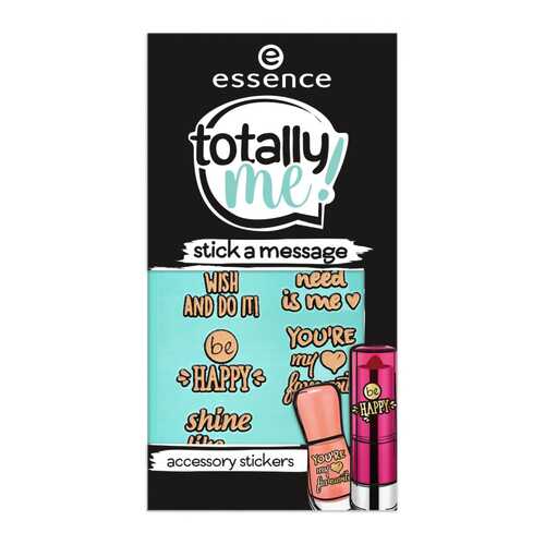 Наклейки essence Totally Me! Stick A Message Accessory Stickers 02 в Эйвон