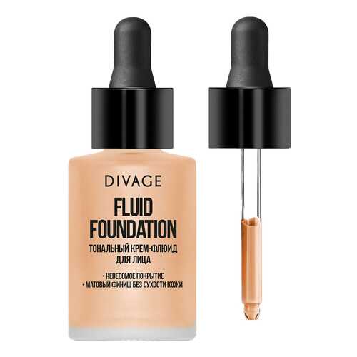 Тональный крем Divage Fluid Foundation № 02 30 мл в Эйвон