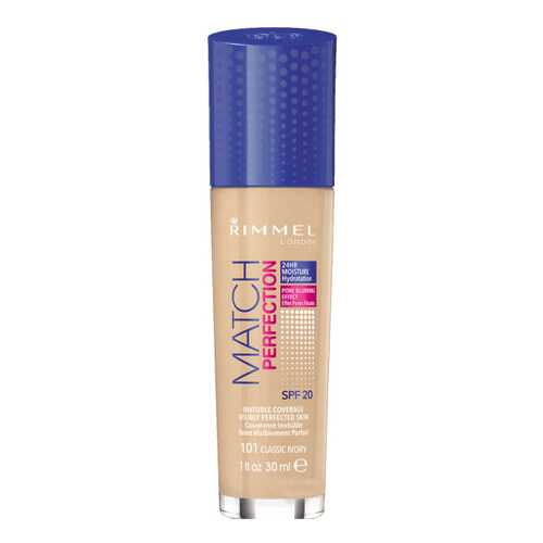 Тональный крем Rimmel Match Perfection Foundation тон 101 30 мл в Эйвон