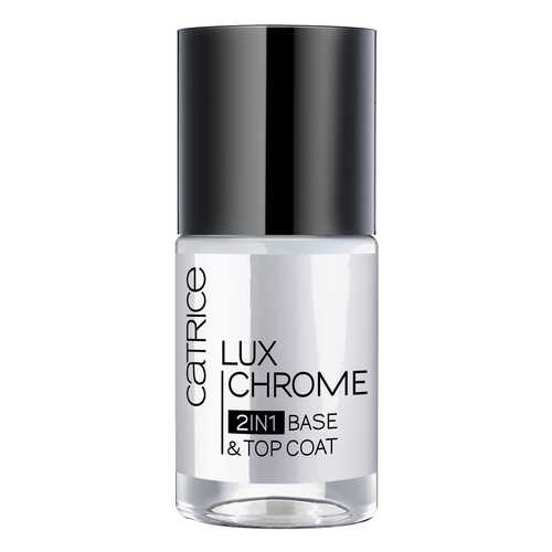 Закрепитель лака для ногтей CATRICE LuxChrome 2in1 Base & Top Coat 10 мл в Эйвон