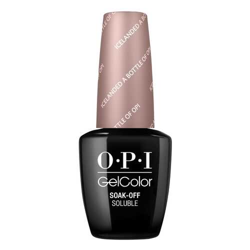 Лак для ногтей OPI Iceland GelColor Icelanded a Bottle of OPI 15 мл в Эйвон