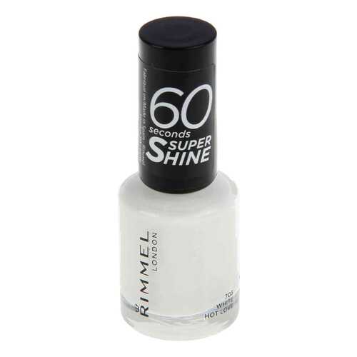 Лак для ногтей Rimmel 60 Seconds Super Shine 703 White Hot Love 8 мл в Эйвон