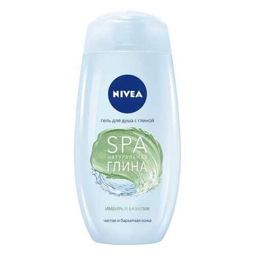 Гель для душа Nivea SPA Натуральная Глина Имбирь и Базилик 250 мл в Эйвон