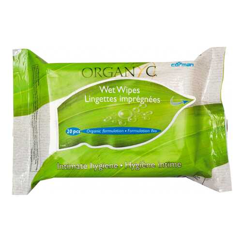 Средство для интимной гигиены Organyc Intimate hygiene wet wipes 20 шт в Эйвон