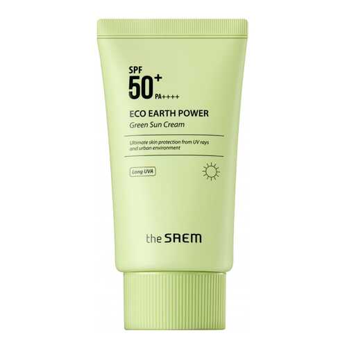 Солнцезащитное средство The Saem Eco Earth Power Green Sun Cream 50 мл в Эйвон