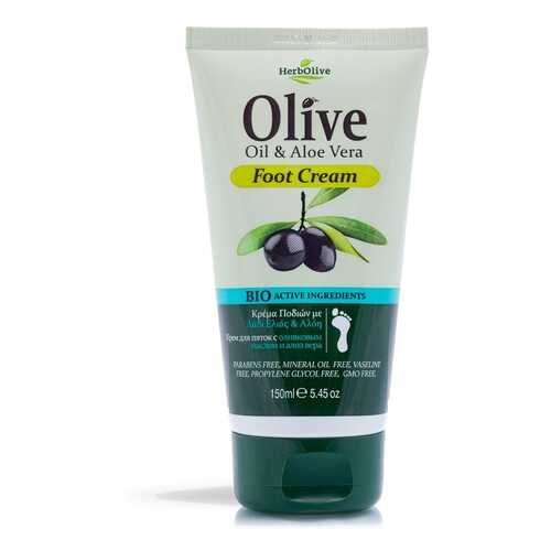 Крем для ног с алоэ вера Herbolive Olive Oil&Aloe Vera Foot Cream в Эйвон