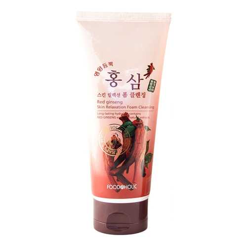 Очищающая пенка FoodaHolic Red Ginseng Skin Relaxation Foam Cleansing 180 мл в Эйвон