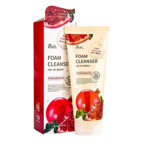 Пена для умывания с экстрактом граната Ekel Foam Cleanser Pomegrante 180 мл в Эйвон