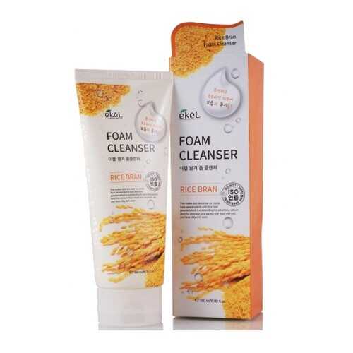 Пена для умывания с рисовыми отрубями Ekel Foam Cleanser Rice Bran 180 мл в Эйвон