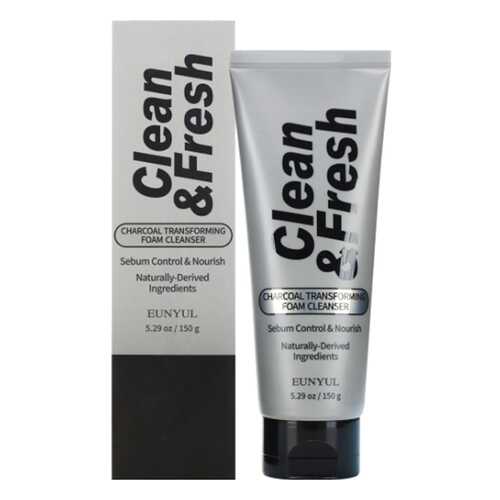 Пенка для умывания Eunyul Clean&Fresh Charcoal Transforming Foam Cleanser 150 г в Эйвон