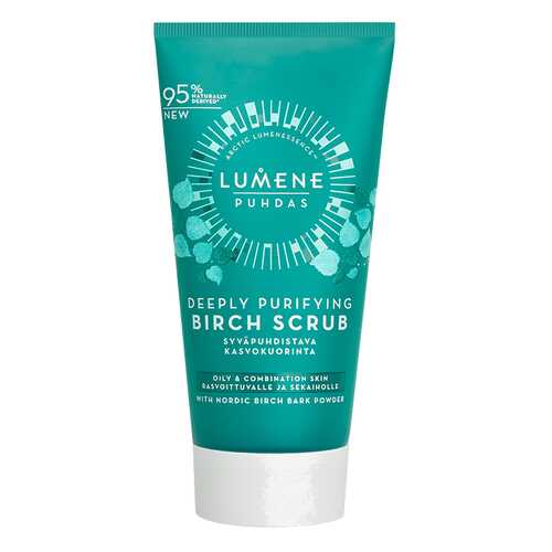 Скраб для лица Lumene Puhdas Deeply Purifying Birch Scrub 75 мл в Эйвон