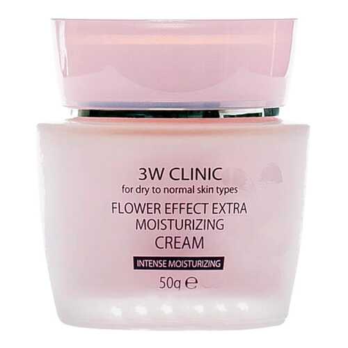 Крем для лица 3W Clinic Flower Effect Extra Moisture Cream 50 мл в Эйвон