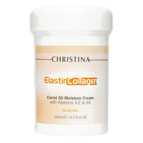 Крем для лица Christina Elastin Сollagen Carrot Oil Moisture Cream 250 мл в Эйвон