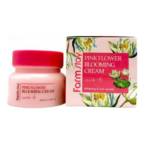 Крем для лица FarmStay Pink Flower Blooming Cream Water Lily 100 мл в Эйвон