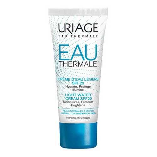 Крем для лица Uriage Eau thermale SPF 20, 40 мл в Эйвон