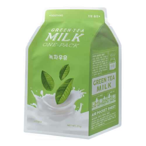 Маска для лица APieu Green Tea Milk One-Pack 21 г в Эйвон