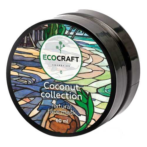 Маска для лица Ecocraft Natural Face Mask Coconut collection 60 мл в Эйвон