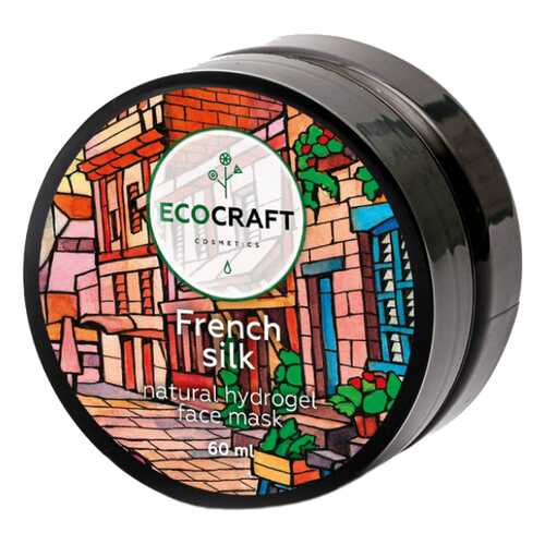 Маска для лица Ecocraft Natural Hydrogel Face Mask French silk 60 мл в Эйвон