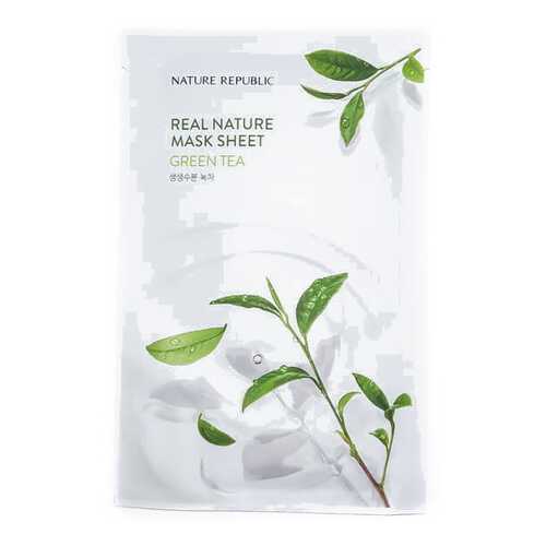 Маска для лица листовая REAL NATURE GREEN TEA MASK SHEET 20 мл в Эйвон