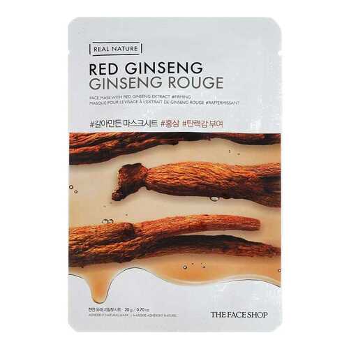 Маска для лица The Face Shop Real Nature Red Ginseng Face Mask 20 г в Эйвон