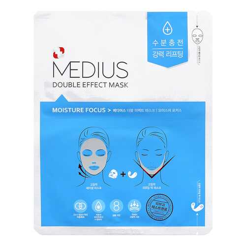 Маска MEDIUS Double Effect Mask Moisure Focus 1 шт. в Эйвон