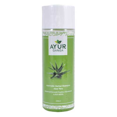 Шампунь АЛОЭ ВЕРА (Ayurvedic Herbal Shampoo ALOE VERA) AYUR GANGA, 200мл в Эйвон