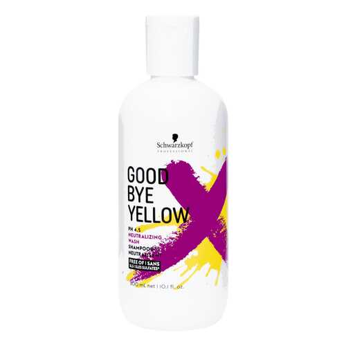 Шампунь Schwarzkopf Professional Goodbye Yellow Shampoo 300 мл в Эйвон