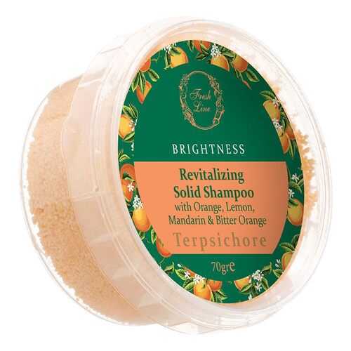 Твердый шампунь FRESH LINE Terpsichore Revitalizing Solid Shampoo, белый в Эйвон